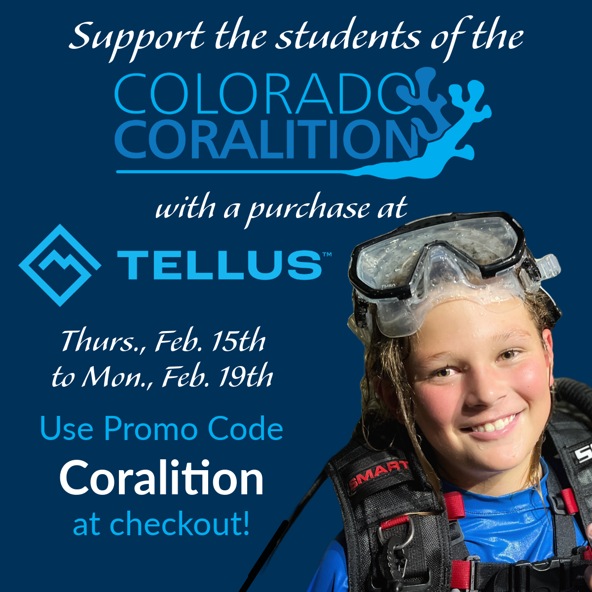 Support the Colorado Coralition When You Shop at Tellus