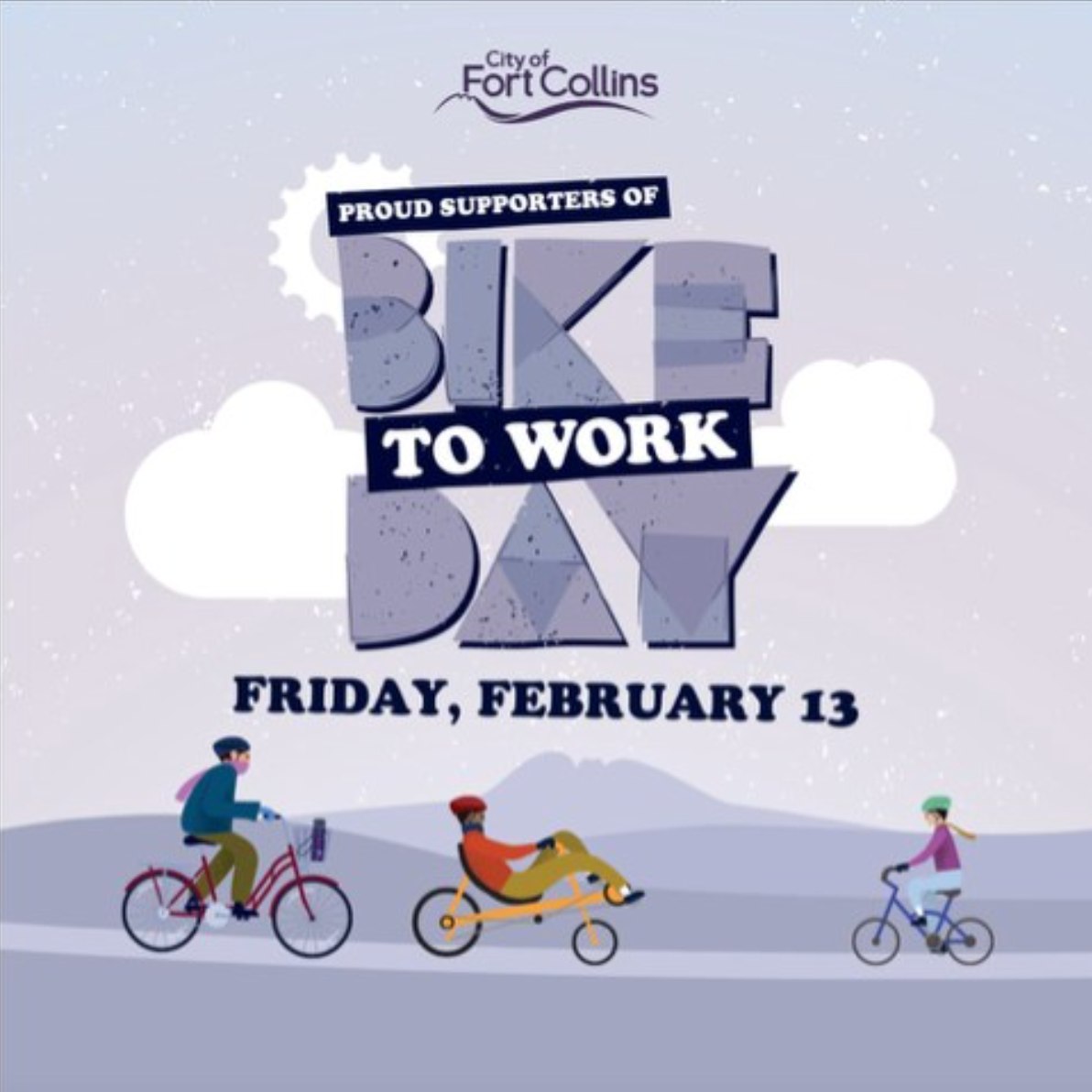 Winter Bike to Work Day