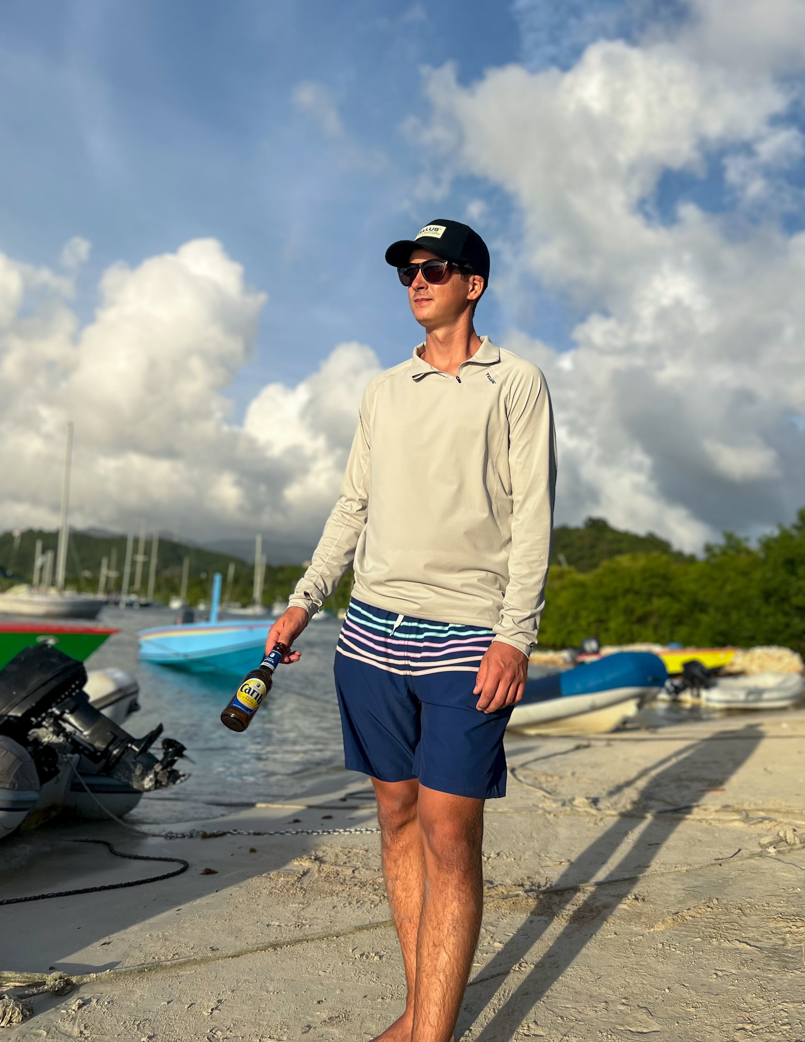 Men's Satanka Cove Long-Sleeve UPF Top