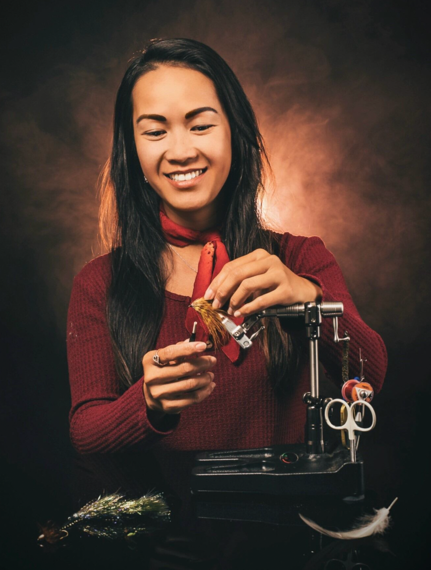 The Art of Fly Tying Featuring  Anh Thai & She's Fly