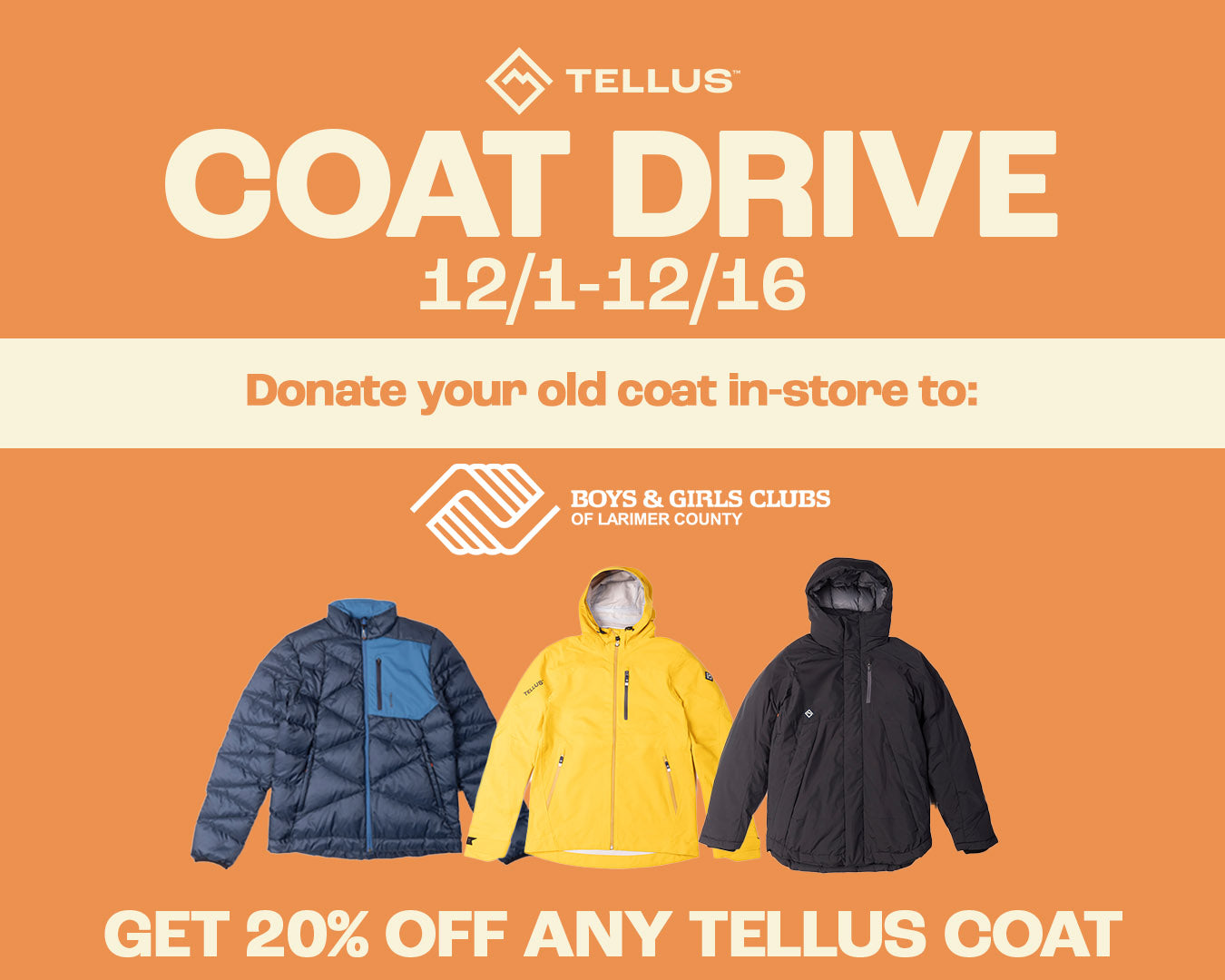 Tellus Coat Drive