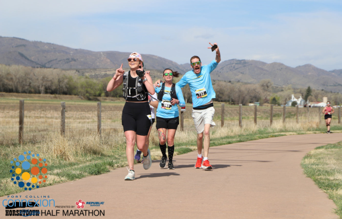 Horsetooth Half Finish Line Expo