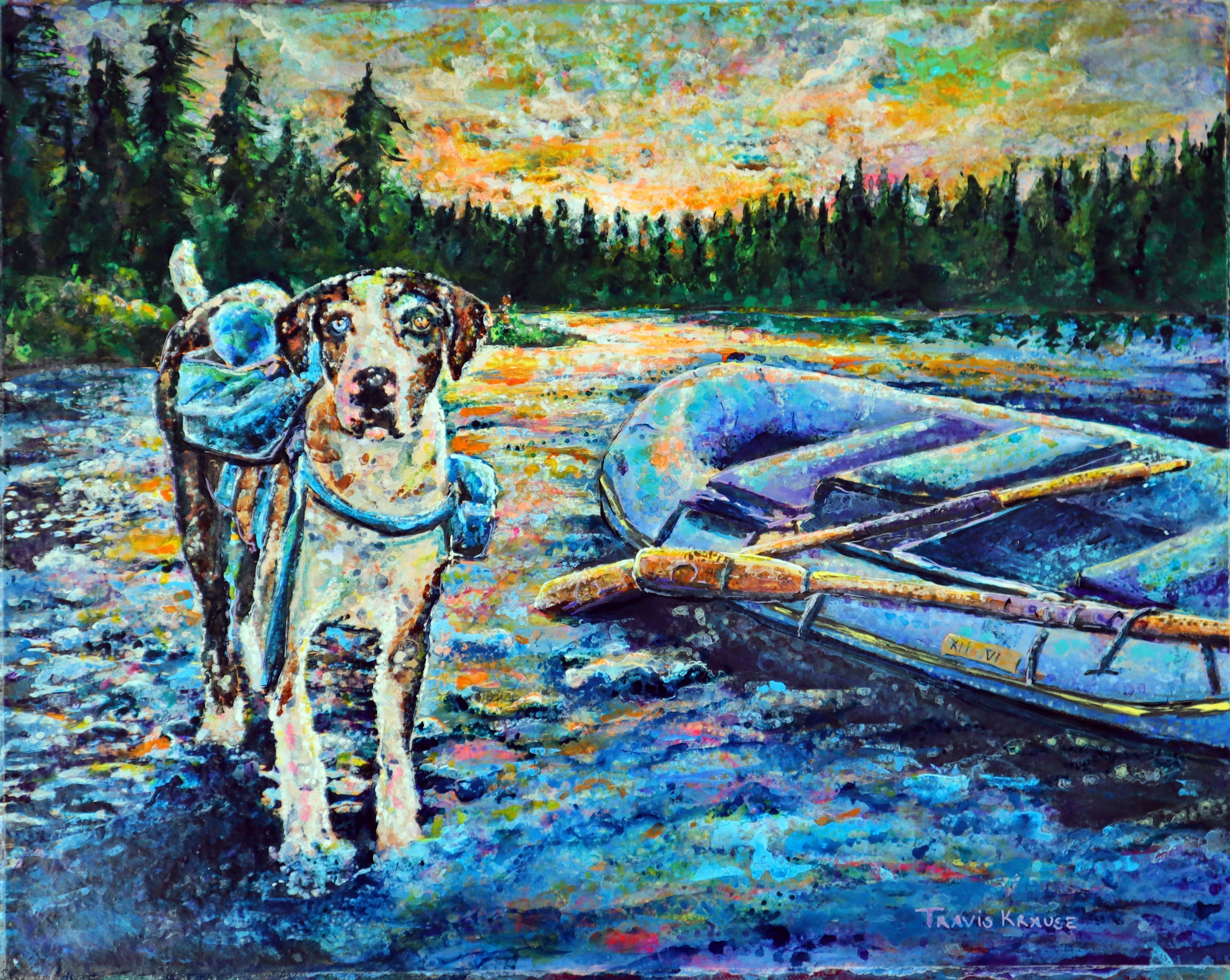 First Friday Art Walk - Local Artist Travis Krause