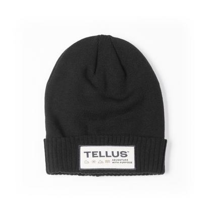 Tellus Recycled Beanie with Patch