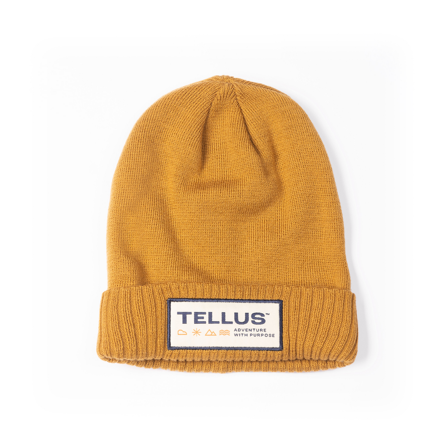 Tellus Recycled Beanie with Patch