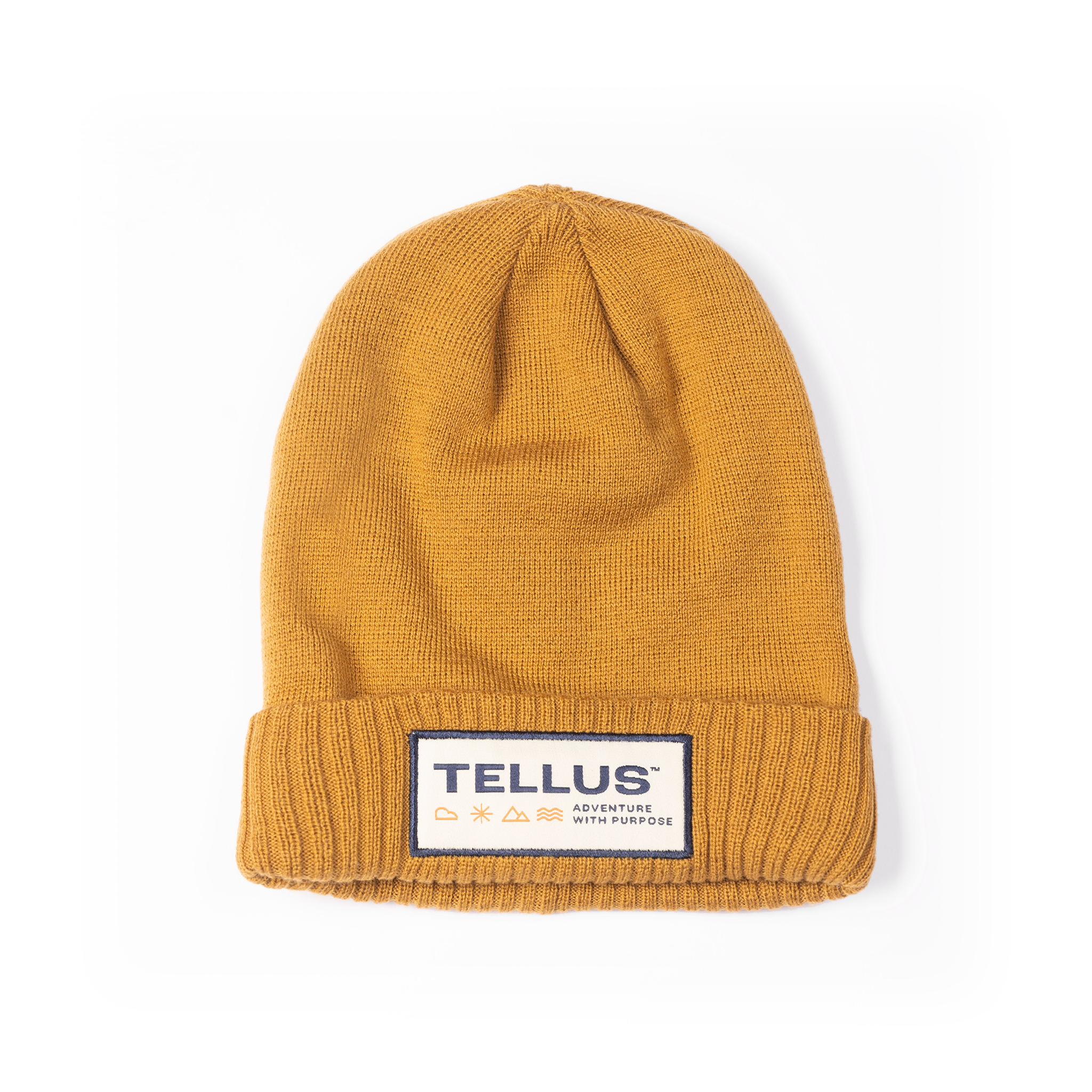 Tellus Recycled Beanie with Patch