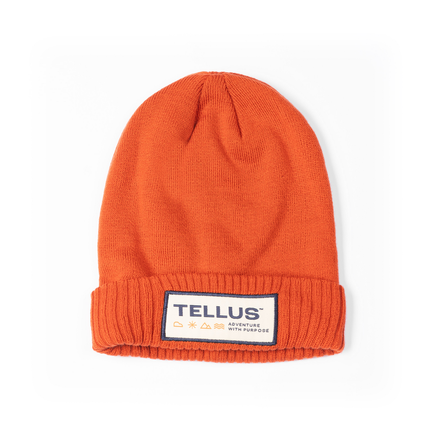 Tellus Recycled Beanie with Patch